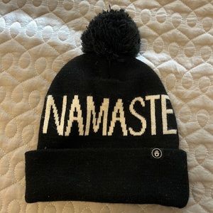 Spiritual gangster namaste beanie